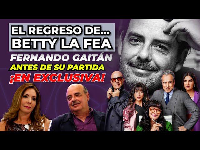 ESTRENOFERNANDO GAITÁN, autor de Betty La Fea en una de sus últimas entrevistas Viviana Gibelli TV