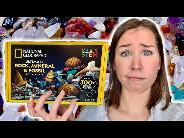 I Bought the National Geographic Gemstone Mineral Mega Kit so You Don't Have to...