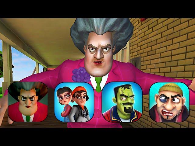 Scary Teacher 3D, Nick & Tani , Scary Impostor - Scary Escape Special episode 11 (iOS, Android)