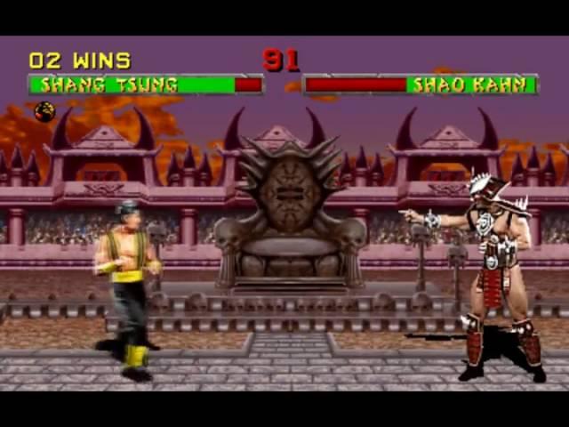 Mortal Kombat 2 - Shang Tsung Arcade playthrough