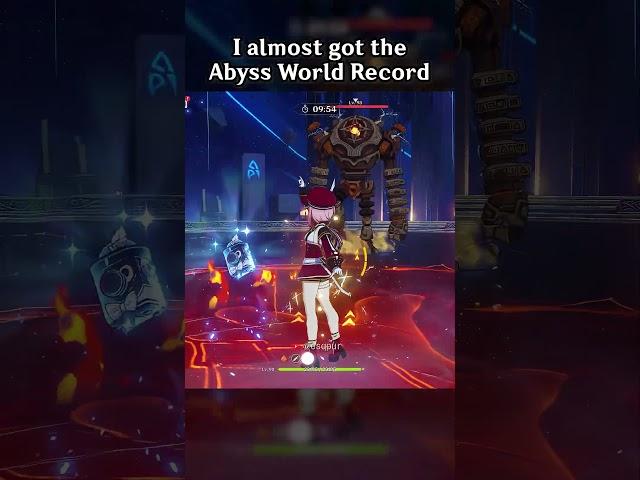 I ALMOST GOT THE ABYSS WORLD RECORD