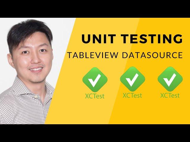 Unit testing for Tableview data source