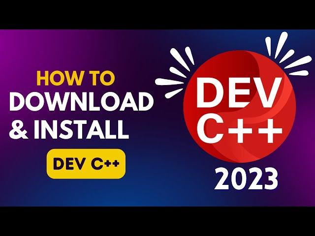 How to download Dev c++ compiler 2023 | Dev c++ red