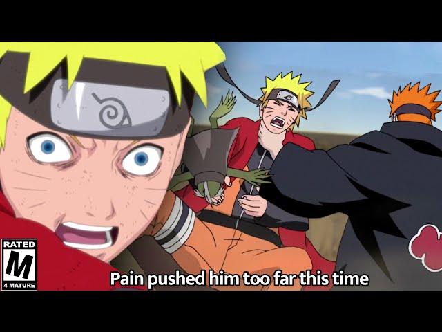 When Naruto BEAT THE BRAKES off of PAIN to save The Hidden Leaf