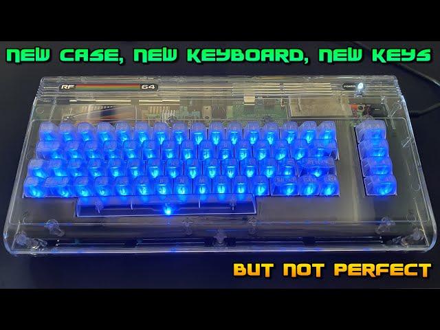 New Commodore 64 Breadbin bits! Cases, keyboards and keycaps