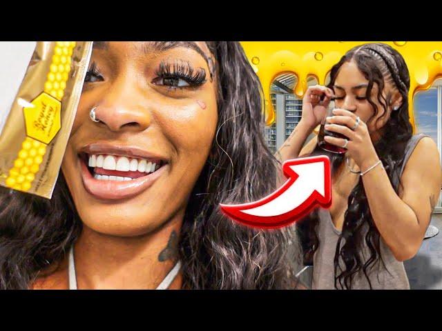 HONEY PACK PRANK ON NADIA…**I GOT MY REVENGE**