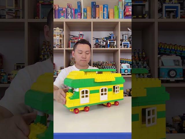 I'll make you two RVs out of Lego blocks #family #lego #car #rv #shorts