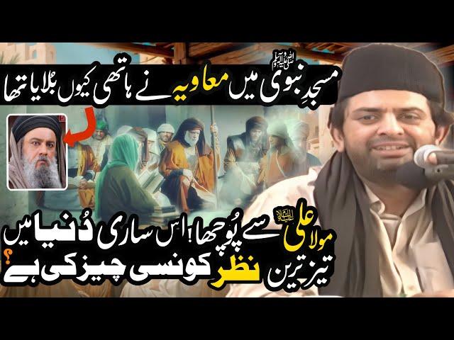 Maviya Ney Masjid e Nabwii sw Mein Kya Tabdeli Krni Chai | Allama Nasir Abbas Multan |