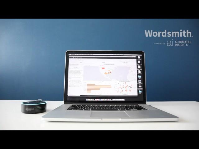 Wordsmith and MicroStrategy Voice-Assisted Analytics