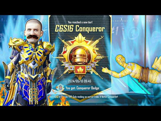 CONQUEROR LOBBY 6.0 EXE | VICTOR 999+ IQ PUBG MOBILE | BGMI