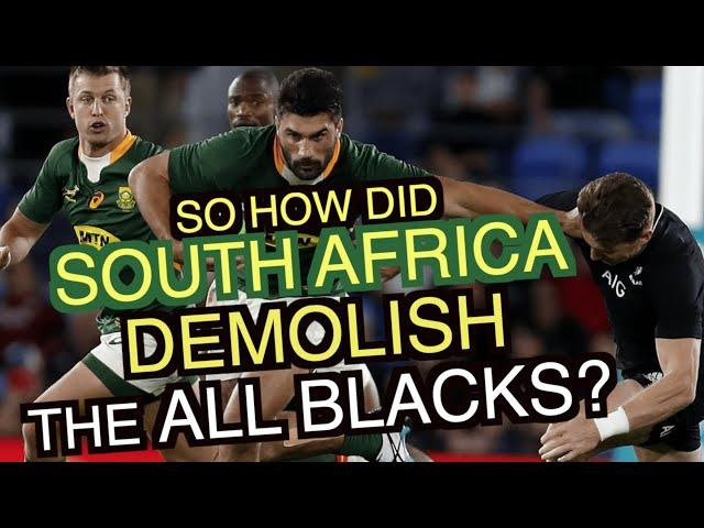 So how did South Africa demolish the All Blacks? | Test 1 | 2022