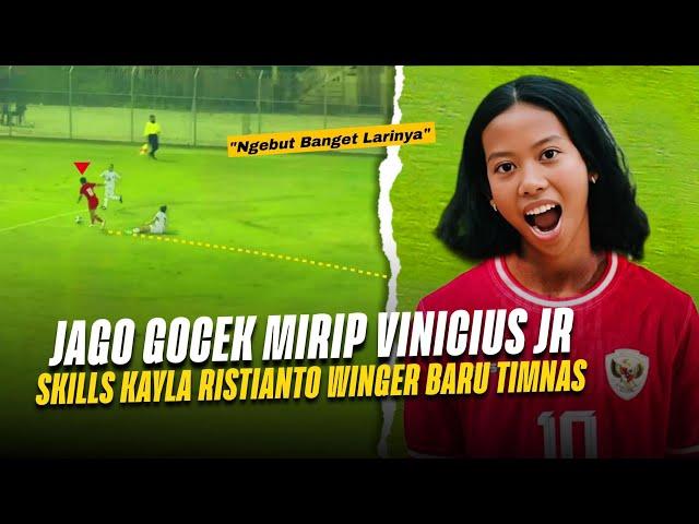 Speed Oke, Gocekan Juga Yahuud!! Skills Menawan Kayla Ristianto Predator Baru Timnas Indonesia Putri