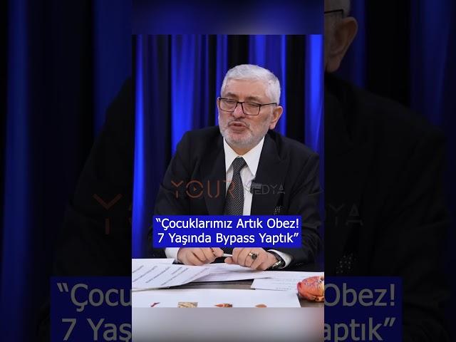 "Çocuklarımız Artık Obez! 7 Yaşında Bypass Yaptık" | Prof. Dr. Yusuf KALKO #shorts