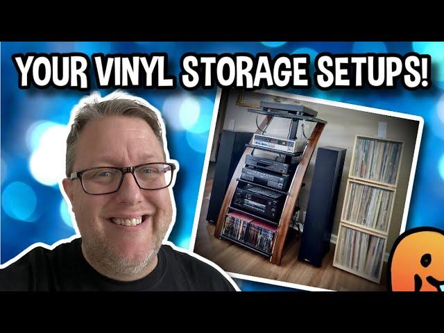 YOUR Vinyl Storage Setups - Reviewed!