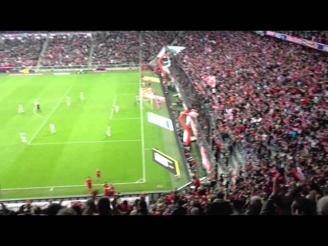 Bayern-Munchen winning goal over Dusseldorf