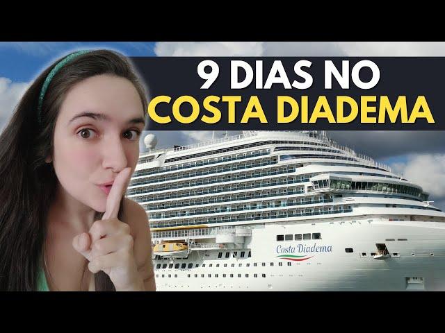 VLOG NO COSTA DIADEMA | Cruzeiro de Réveillon: Dicas, Temas das Festas, Roteiro e Vida a Bordo