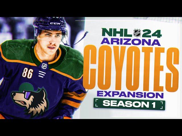 NHL 24: ARIZONA COYOTES EXPANSION MODE - SEASON 1