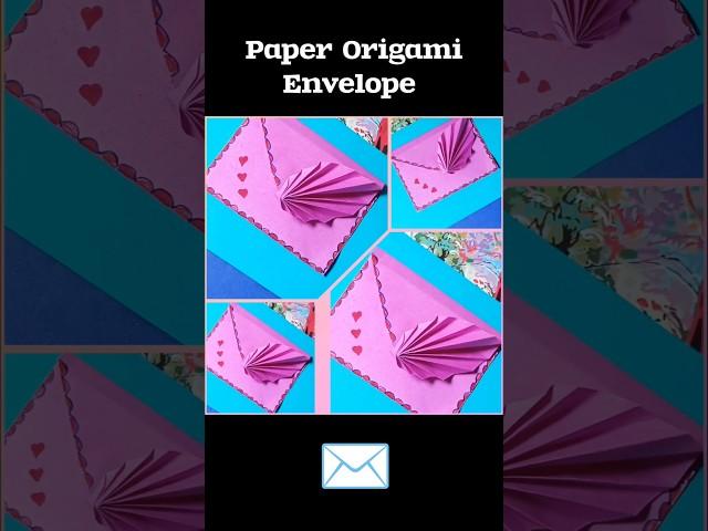 Paper Origami Envelope | Paper Craft | #shorts #shortsfeed #diy #art #craft