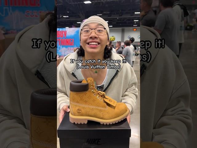 If You Catch It You Keep It! (Louis Vuitton Timbs)