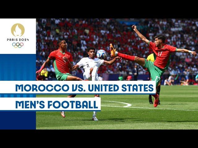  Morocco vs. United States  | Men's Football | #Paris2024 Highlights