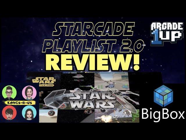 StarCade 2.0 Playlist Review! | Kongs R Us Custom Launchbox/Bigbox Playlist! Easy to install!