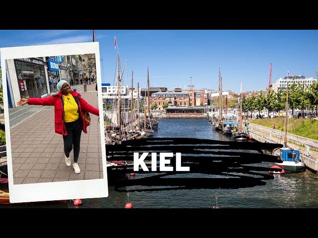OUT AND ABOUT IN KIEL, GERMANY / African student in Germany