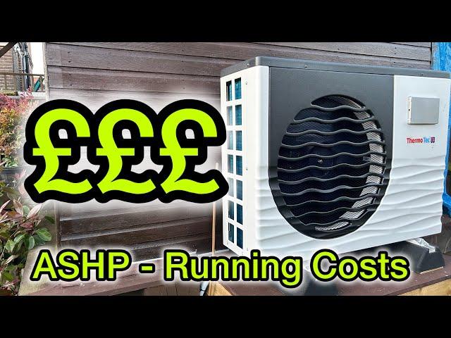 A quick update on my Thermotec 12kw ASHP (heat pump) What does it cost to heat a pond???