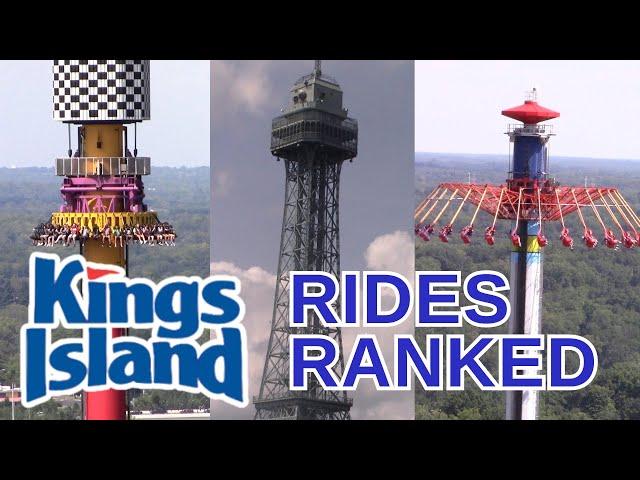 Top 10 Rides at Kings Island!