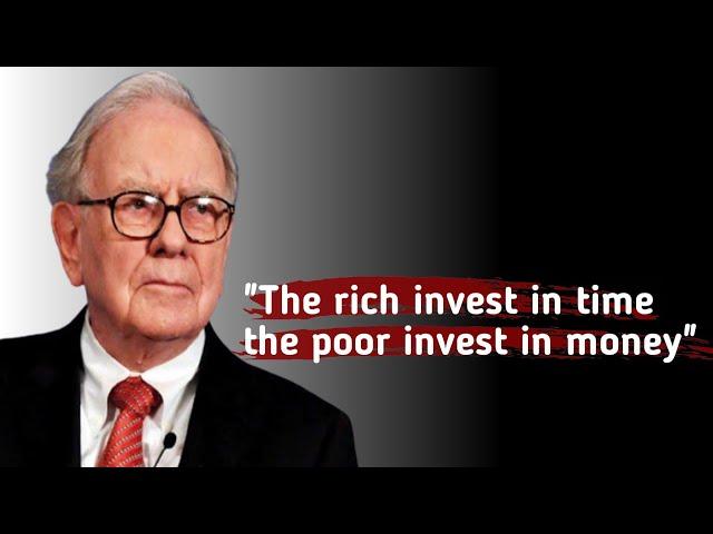 Warren Buffett,s Life Advice Will Change your Future (Must Watch)