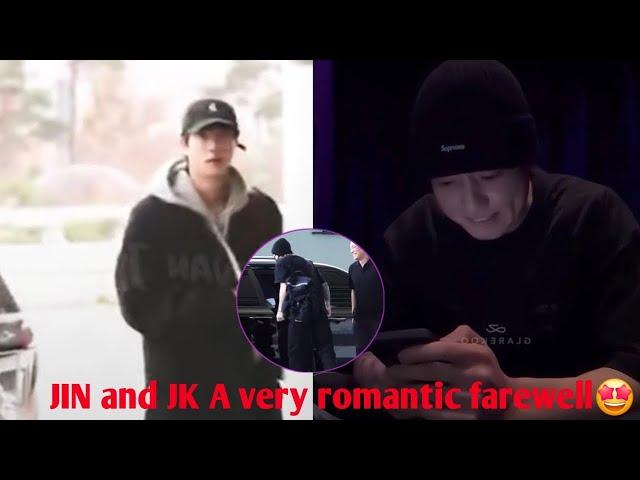 jin finally met jungkook on cuty's last day of military service, here's what happened!