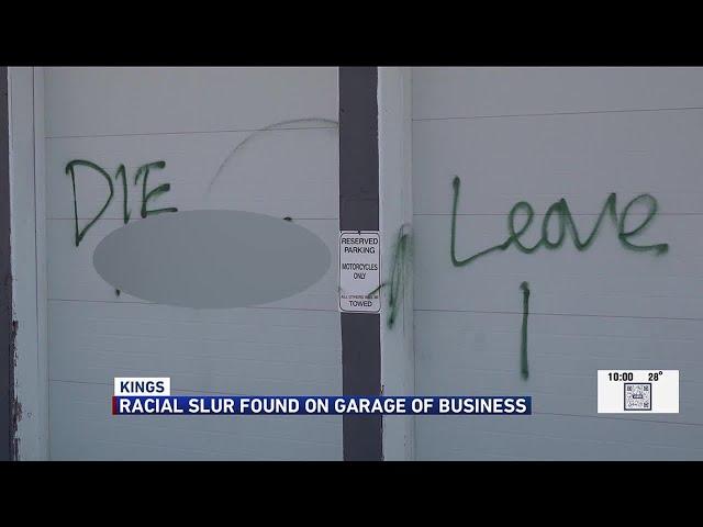 Racial slur spray-painted on Ogle Co. business, investigation underway