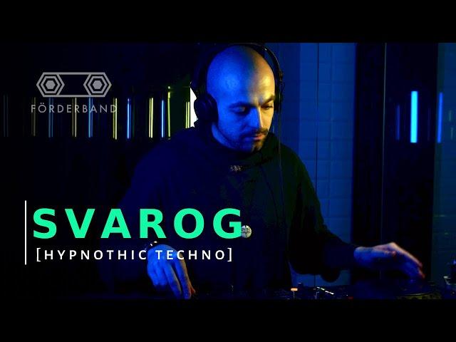 Svarog. Hypnotic techno. DJ set. FOERDERZONE