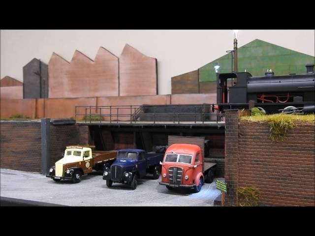 1:43 scale RC morris unloading at Lord Street Depot