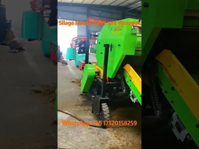 Silage, Straw , Hay Baler and Wrapper Machine With Precision and Speed!#silage #silagebaler