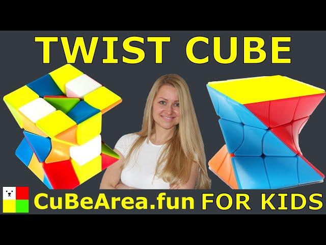 How to solve a TWIST CUBE 3 by 3 | CubeArea.FUN