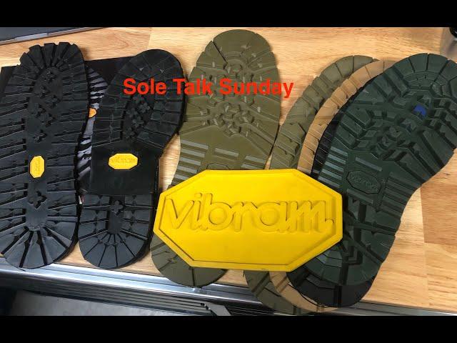 Sole Talk Sunday Vibram flat all rubber soles and one that has been long awaited.