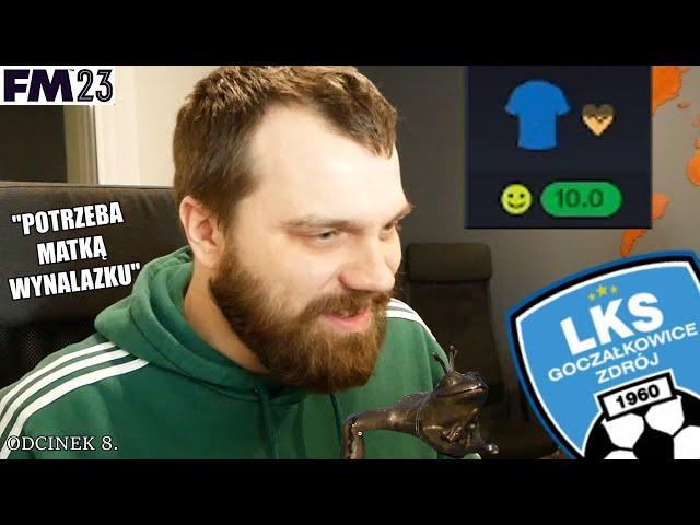 WIELKI LKS GOCZAŁKOWICE ZDRÓJ | odcinek 8. "Potrzeba matką wynalazku" | Football Manager 2023