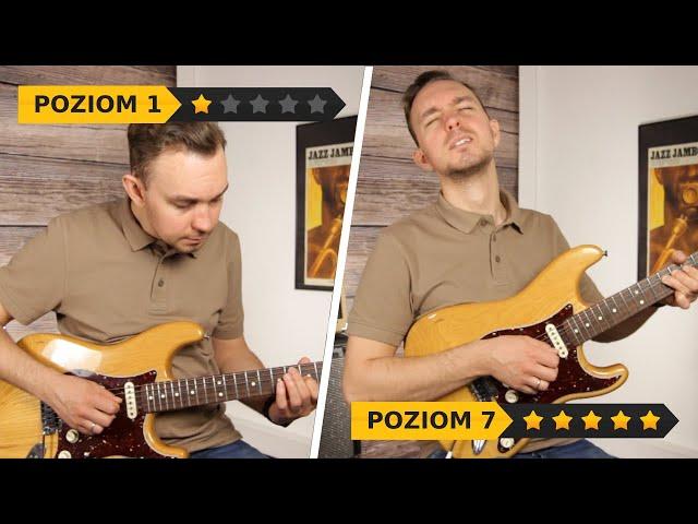 7 poziomów gitarowej solówki (od początkującego do PRO)