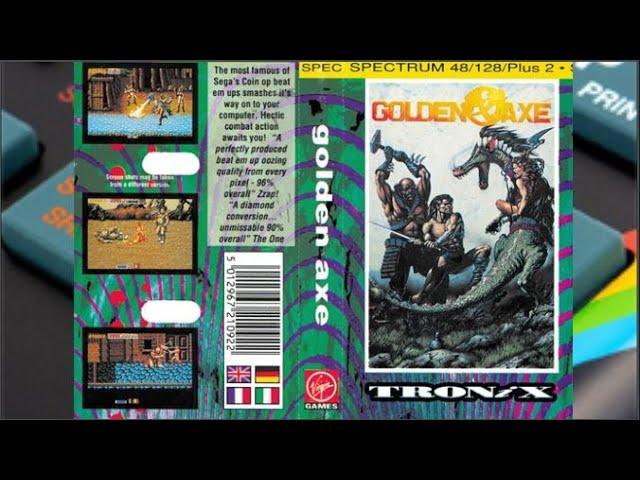 GOLDEN AXE  Zx Spectrum Nostalgia Comentarios Experiencias