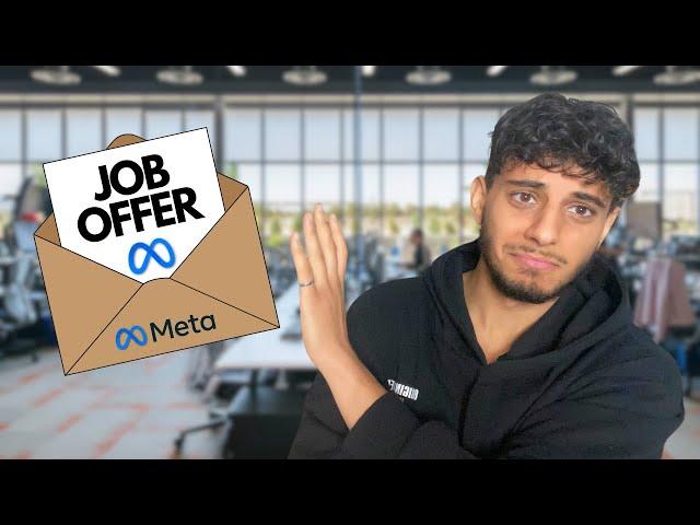 The One Time I Rejected a Job Offer from Meta