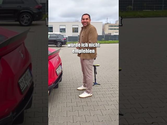 Das ist das lauteste Auto das jemals bei mir war