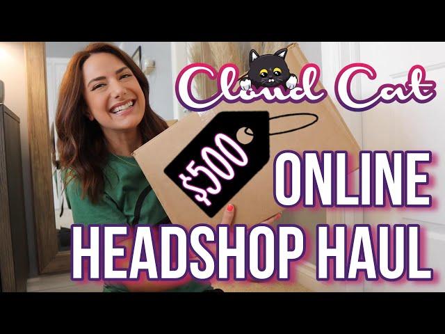 EPIC $500 CLOUD CAT STASH HEADSHOP HAUL | the best stoner essentials