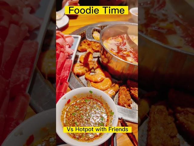 Foodie Time|when Hotpot with friends|meat eater Friends#foodietime#hotpot#singaporefood