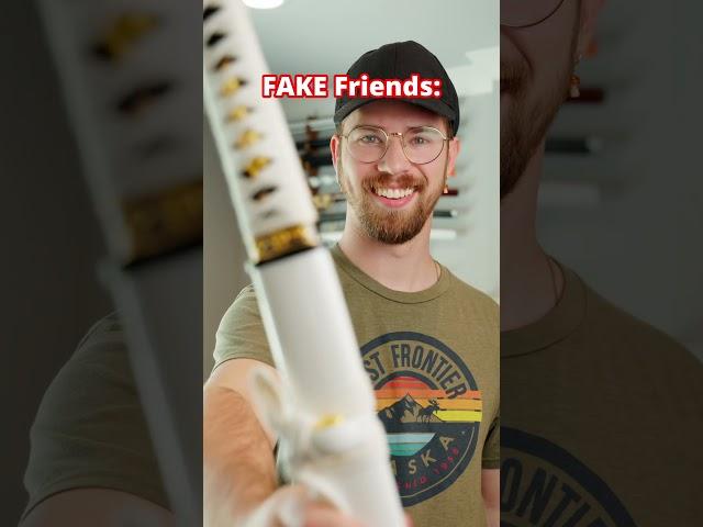 Proving REAL Friendship With a Katana