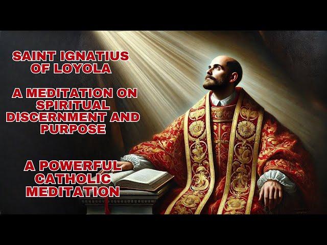 Saint Ignatius of Loyola! A Meditation on Spiritual Discernment and Purpose - Catholic Meditation