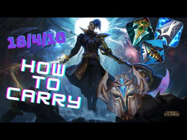 SOLO CARRY WITH KAYN IN CHALLENGER! - KAYN JUNGLE GAMEPLAY Patch 13.7 S13