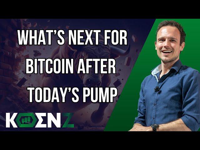 What's Next For Bitcoin After Today's Pump | Bitcoin Elliott Wave Analysis