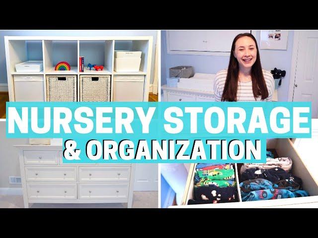 BABY STORAGE - ORGANIZATION & NURSERY MUST-HAVES!!! UPDATED 2020!