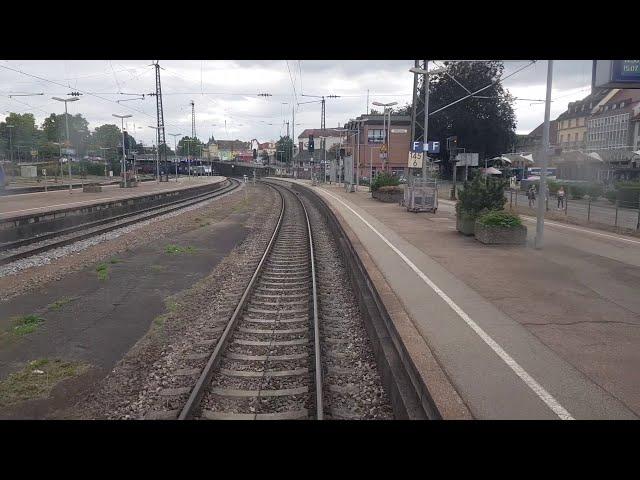 Führerstandsmitfahrt Offenburg - Basel Badischer Bahnhof | BR146