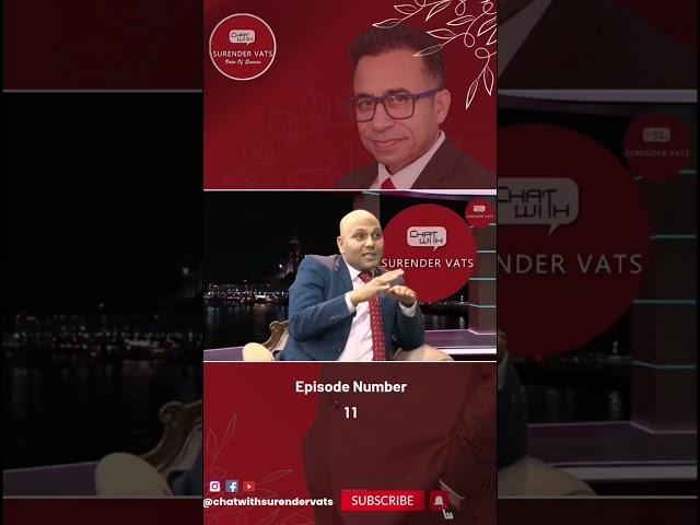 Watch full episode Number 11 of @HarshvardhanJain with @drsurendervats.official on our Channel